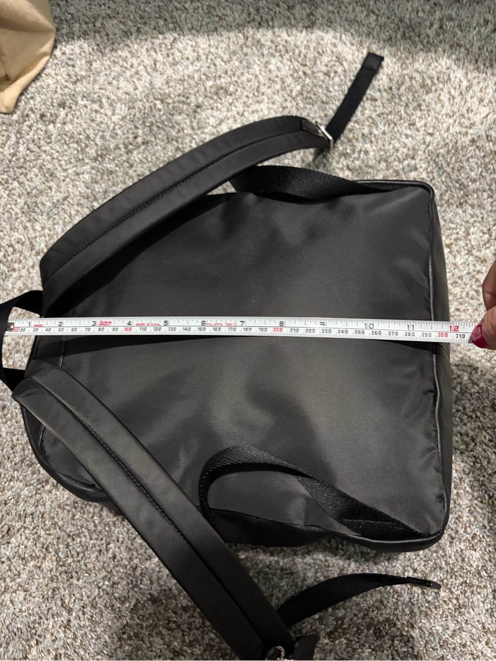 Coach Women’s Gray and Red Patterned Backpack
MEDIUM SIZE! - Picture 9 of 12